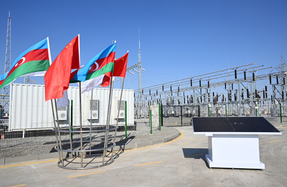 Prezident İlham Əliyev “Qobustan” Günəş Elektrik Stansiyasının açılışında iştirak edib<font color=red> - FOTOLAR</font>