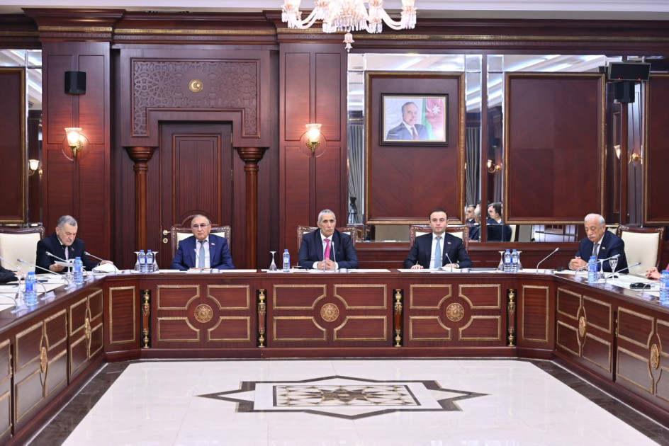 Milli Məclisin Regional məsələlər komitəsinin payız sessiyasında ilk iclası keçirilib<font color=red> - FOTOLAR</font>