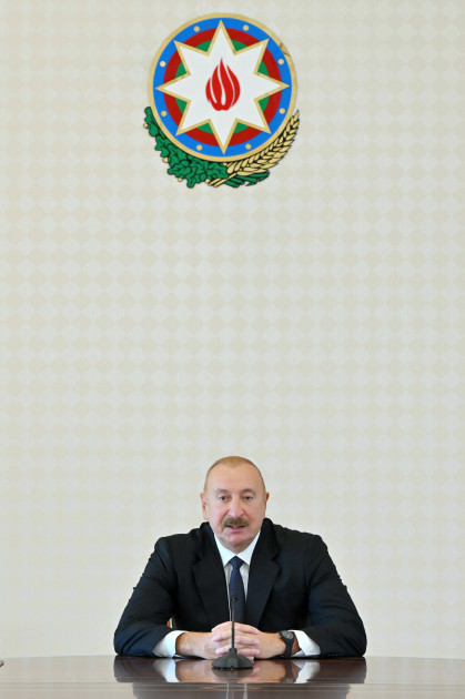 Prezident İlham Əliyev TDT-yə üzv ölkələrin təhlükəsizlik üzrə rəhbər şəxslərini qəbul edib<font color='red'> - YENİLƏNƏCƏK</font><font color=red> - FOTOLAR</font>