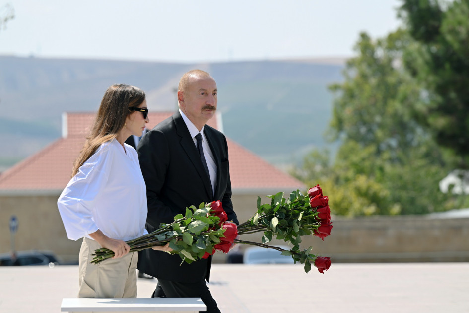 Prezident İlham Əliyev və birinci xanım Mehriban Əliyeva Şamaxı rayonuna səfər ediblər<font color='red'> - YENİLƏNİB</font><font color=red> - FOTOLAR</font>