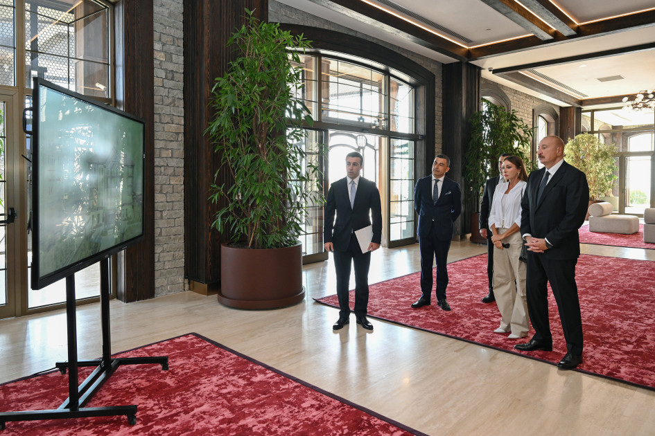 Prezident İlham Əliyev Şamaxıda “Meysari Grand Hotel & SPA” kompleksinin açılışında iştirak edib<font color='red'> - YENİLƏNİB</font><font color=red> - FOTOLAR</font>