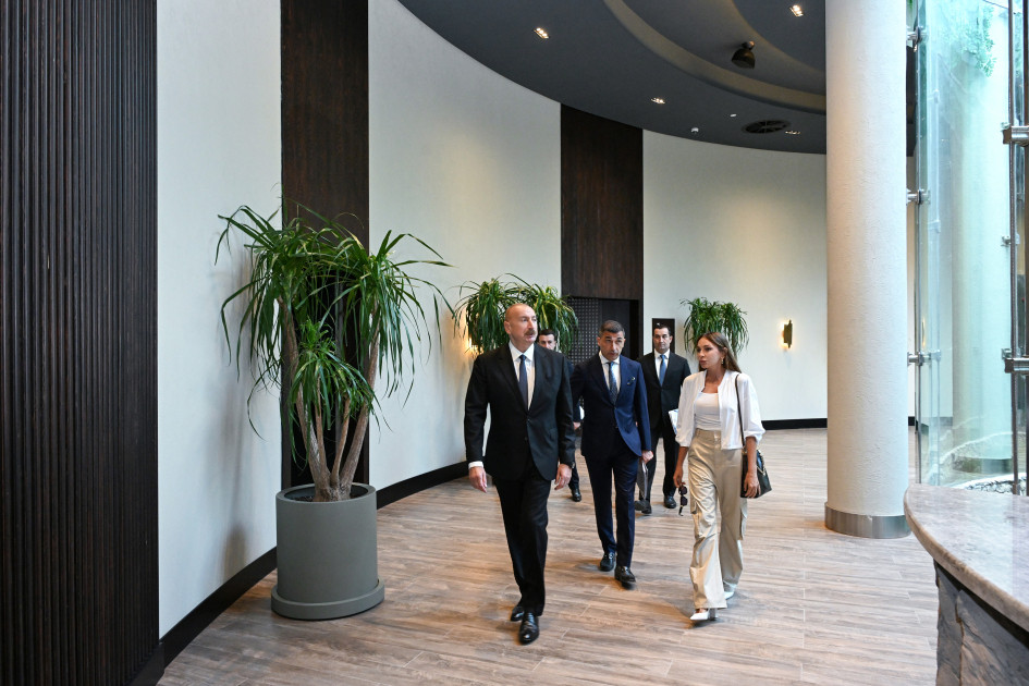 Prezident İlham Əliyev Şamaxıda “Meysari Grand Hotel & SPA” kompleksinin açılışında iştirak edib<font color='red'> - YENİLƏNİB</font><font color=red> - FOTOLAR</font>