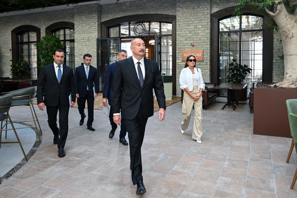 Prezident İlham Əliyev Şamaxıda “Meysari Grand Hotel & SPA” kompleksinin açılışında iştirak edib<font color='red'> - YENİLƏNİB</font><font color=red> - FOTOLAR</font>