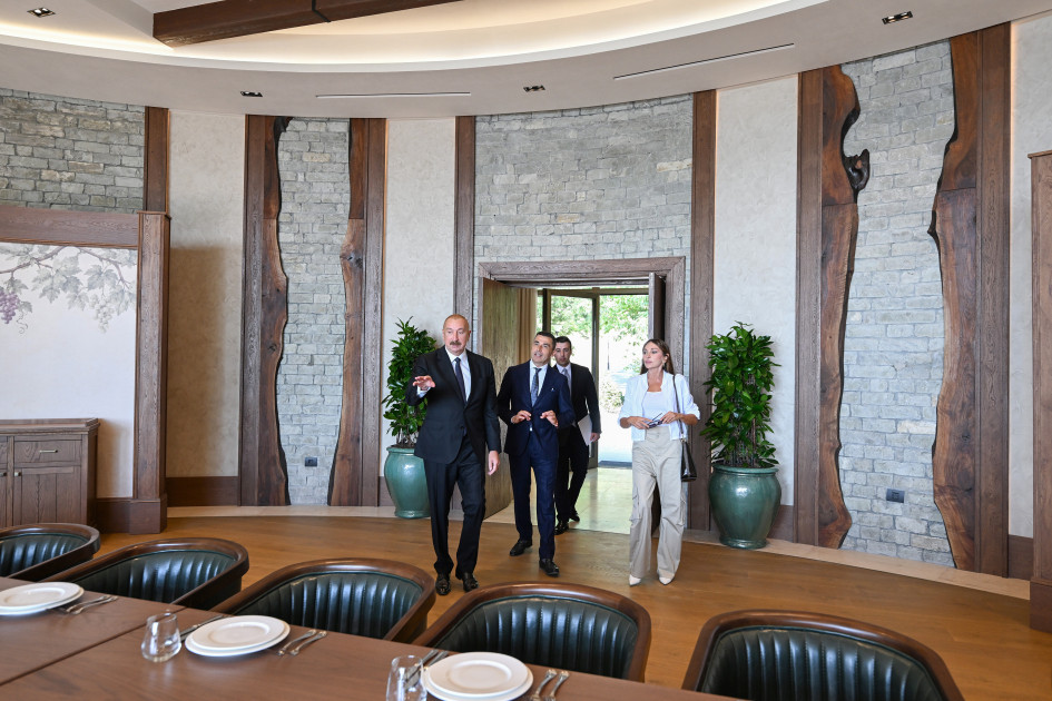 Prezident İlham Əliyev Şamaxıda “Meysari Grand Hotel & SPA” kompleksinin açılışında iştirak edib<font color='red'> - YENİLƏNİB</font><font color=red> - FOTOLAR</font>