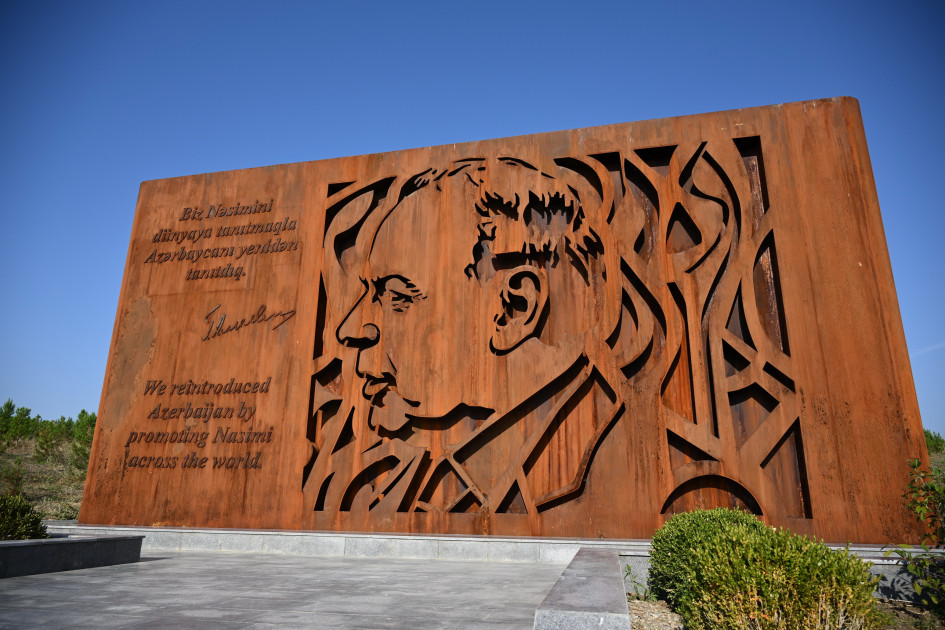 Prezident İlham Əliyev Şamaxıda “Nəsimi Bağları” kompleksi ilə tanış olub<font color=red> - FOTOLAR</font>