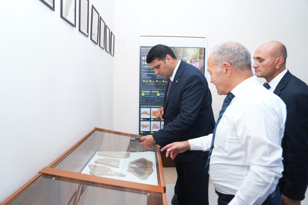 NDU-da Naxçıvanın milyon illik təbiət tarixini yaşadan muzey yaradılıb<font color=red> - FOTOLAR</font>