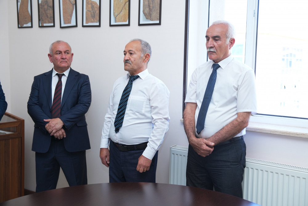NDU-da Naxçıvanın milyon illik təbiət tarixini yaşadan muzey yaradılıb<font color=red> - FOTOLAR</font>