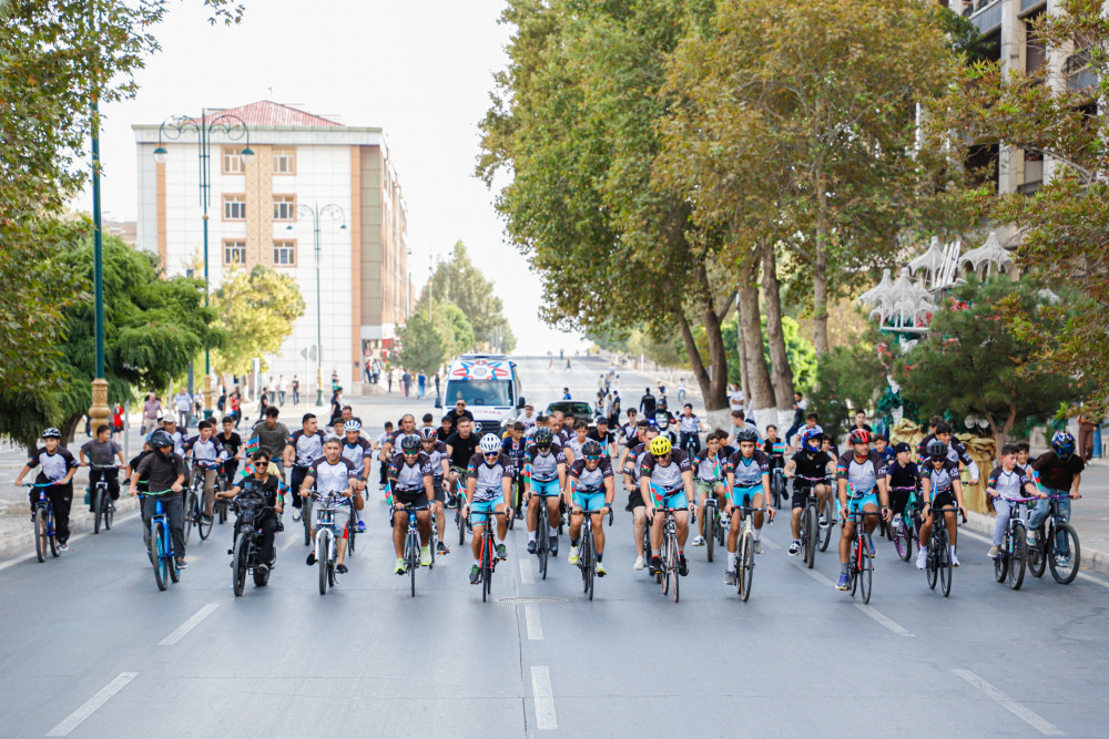 Naxçıvanda “Velo Fest” velosiped festivalı keçirilib<font color=red> - FOTOLAR</font>