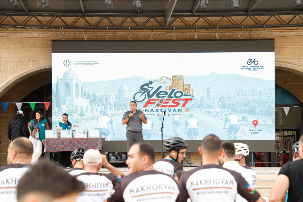 Naxçıvanda “Velo Fest” velosiped festivalı keçirilib<font color=red> - FOTOLAR</font>