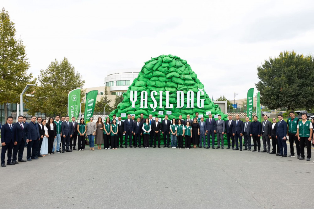 ASAN könüllüləri IDEA ilə birlikdə “Yaşıl dağ” aksiyasını təşkil ediblər<font color=red> - FOTOLAR</font>