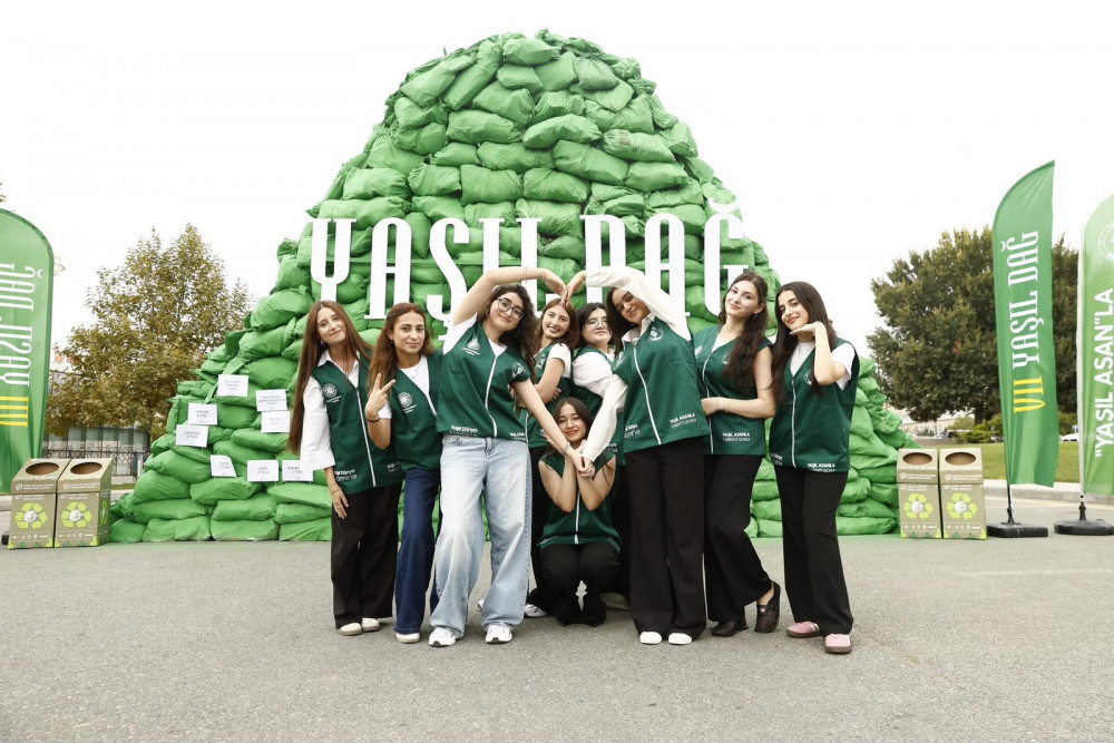 ASAN könüllüləri IDEA ilə birlikdə “Yaşıl dağ” aksiyasını təşkil ediblər<font color=red> - FOTOLAR</font>