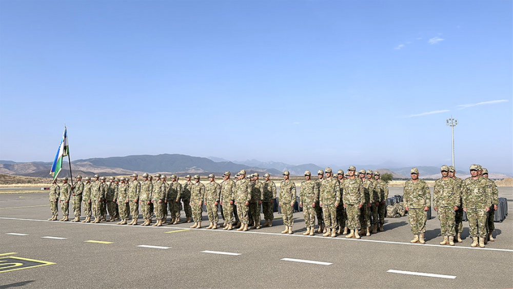 Özbəkistan heyəti “Birliyin Gücü – 2026” təlimində iştirak etmək üçün Azərbaycana gəlib<font color=red> - FOTOLAR</font>