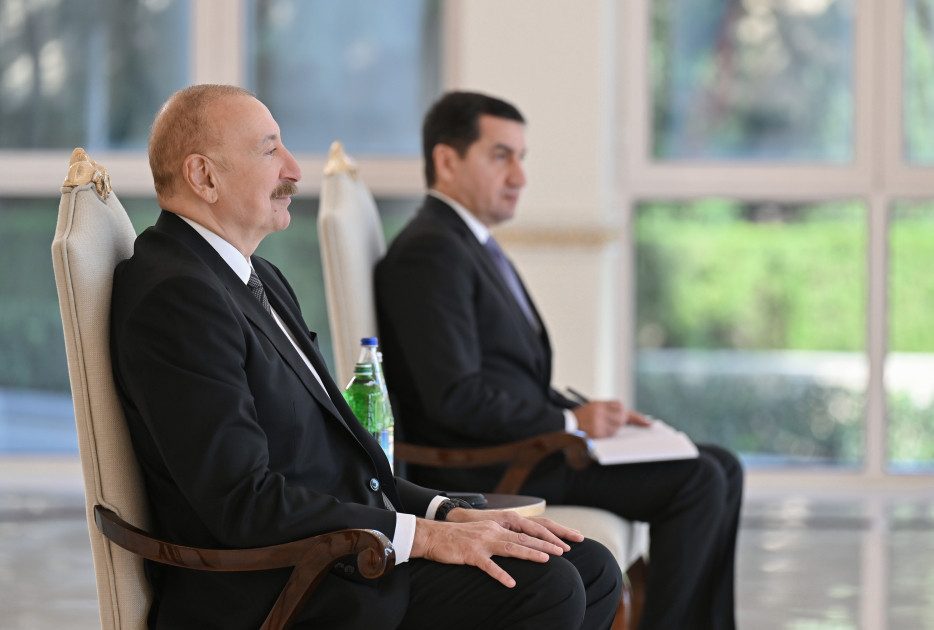 Prezident İlham Əliyev İsveçin Azərbaycanda yeni təyin olunmuş səfirini qəbul edib<font color=red> - FOTOLAR</font>