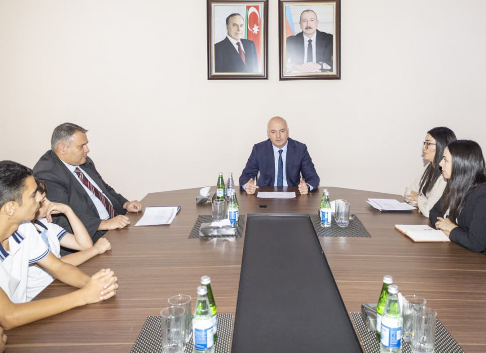 Respublika İdman Olimpiadasının qalibləri ilə görüş keçirilib<font color=red> - FOTOLAR</font>