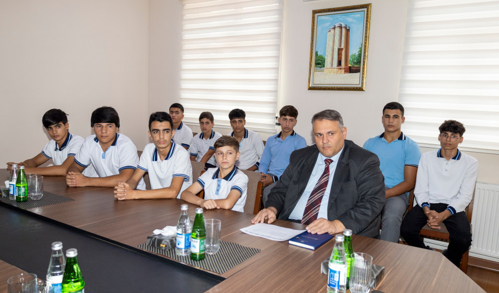 Respublika İdman Olimpiadasının qalibləri ilə görüş keçirilib<font color=red> - FOTOLAR</font>
