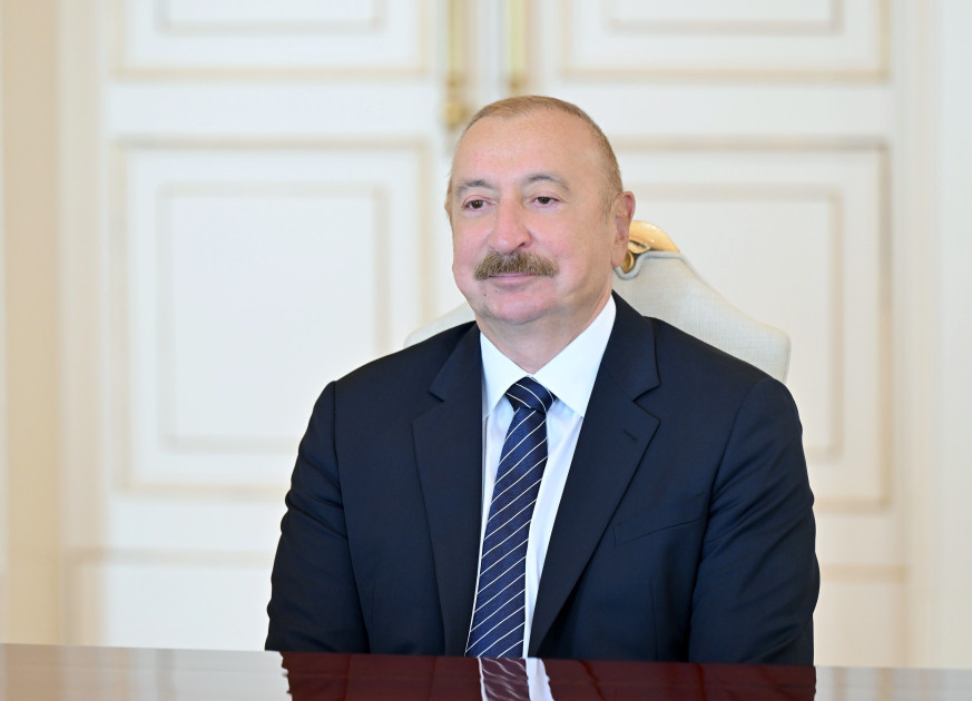Azərbaycan Prezidenti İlham Əliyev Tacikistanın Baş nazirini qəbul edib<font color=red> - FOTOLAR</font>