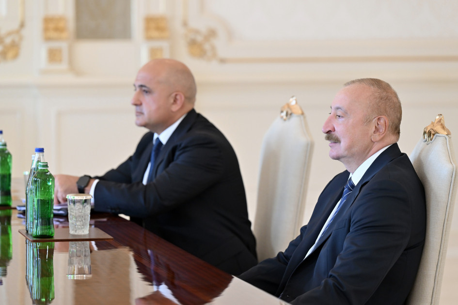 Prezident İlham Əliyev “Neuberger Berman” şirkətinin sədri və baş icraçı direktorunu qəbul edib<font color=red> - FOTOLAR</font>