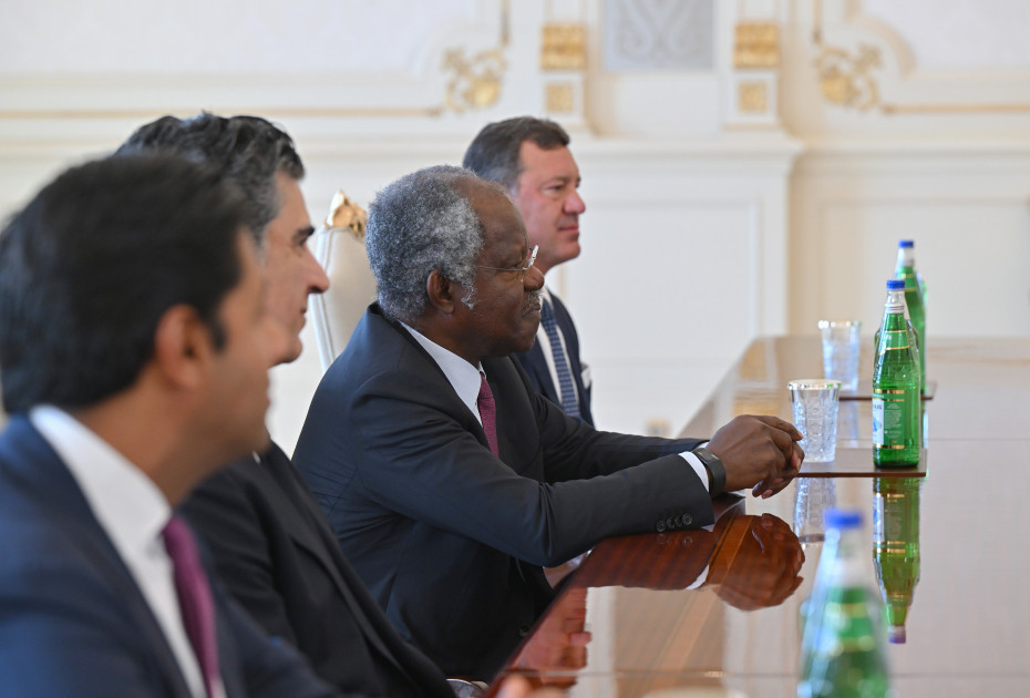 Prezident İlham Əliyev “Global Infrastructure Partners” şirkətinin rəhbərini qəbul edib<font color=red> - FOTOLAR</font>