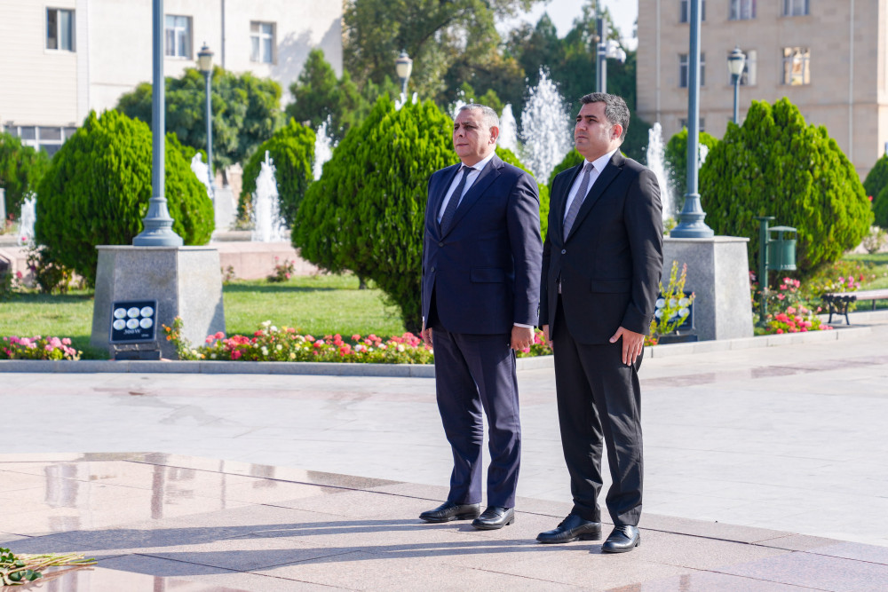 Səfərbərlik və Hərbi Xidmətə Çağırış üzrə Dövlət Xidmətinin rəisi Naxçıvan Muxtar Respublikasına səfər edib<font color=red> - FOTOLAR</font>