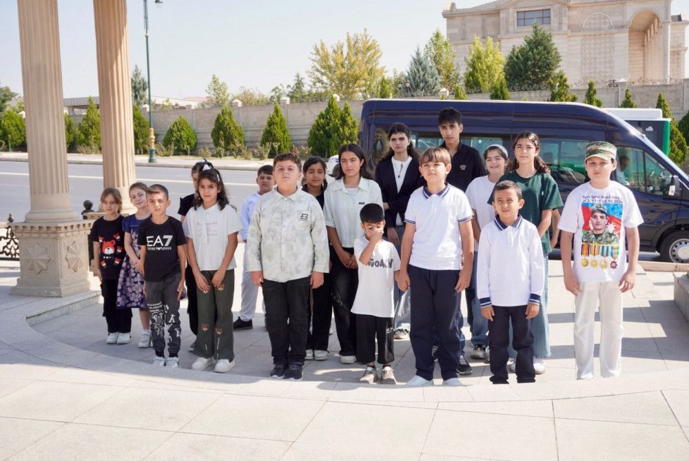 Naxçıvanda xüsusi kateqoriyadan olan uşaqlar üçün ekskursiya təşkil edilib<font color=red> - FOTOLAR</font>
