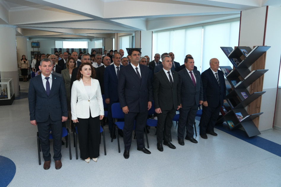 NDU-da Anım Günü: Şəhidlərin xatirəsi yad edilib, sərgilər təşkil olunub<font color=red> - FOTOLAR</font>