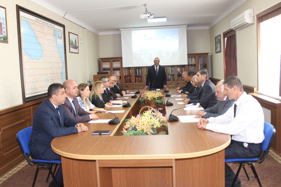 AMEA Naxçıvan Bölməsində Anım Gününə həsr olunmuş konfrans təşkil edilib<font color=red> - FOTOLAR</font>