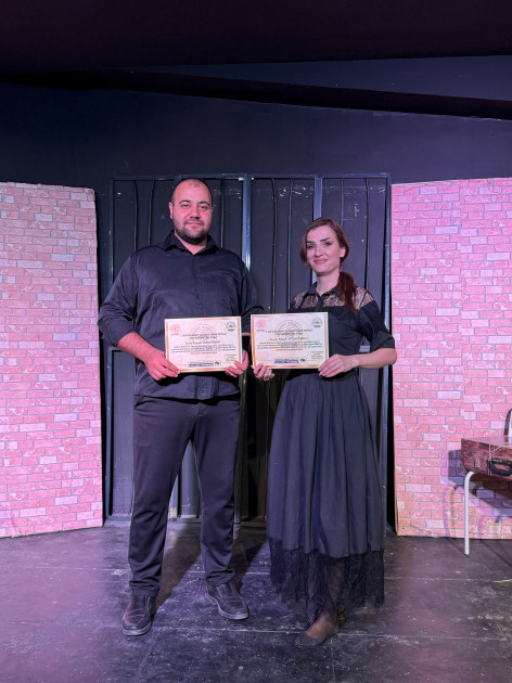 Naxçıvan Dövlət Kukla Teatrının aktyorları beynəlxalq festivalda mükafata layiq görülüblər<font color=red> - FOTOLAR</font>