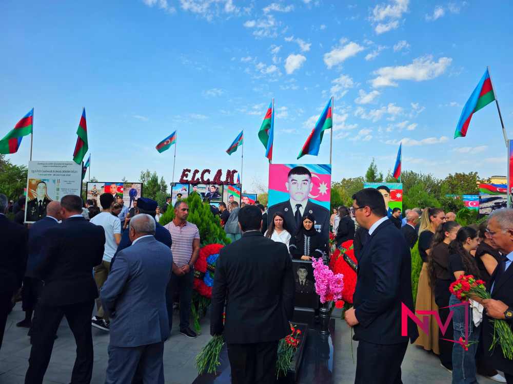 Naxçıvanda Vətən müharibəsi şəhidlərinin məzarları ziyarət olunur<font color=red> - FOTOLAR</font>