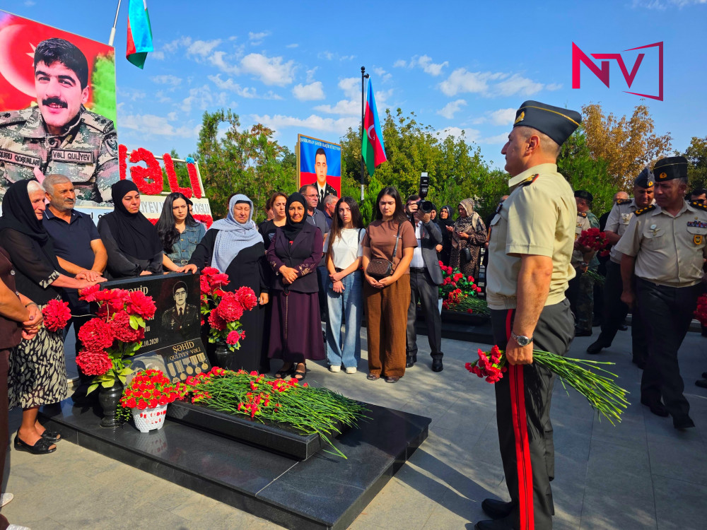 Naxçıvanda Vətən müharibəsi şəhidlərinin məzarları ziyarət olunur<font color=red> - FOTOLAR</font>