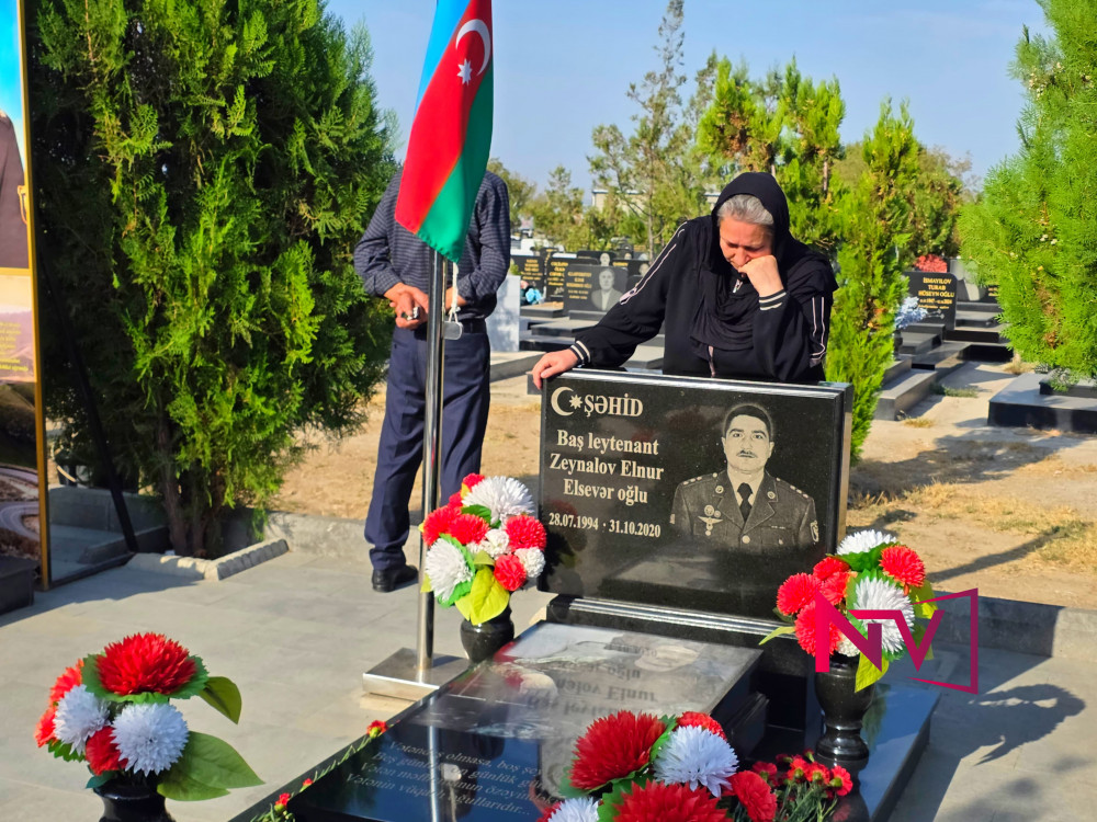 Naxçıvanda Vətən müharibəsi şəhidlərinin məzarları ziyarət olunur<font color=red> - FOTOLAR</font>