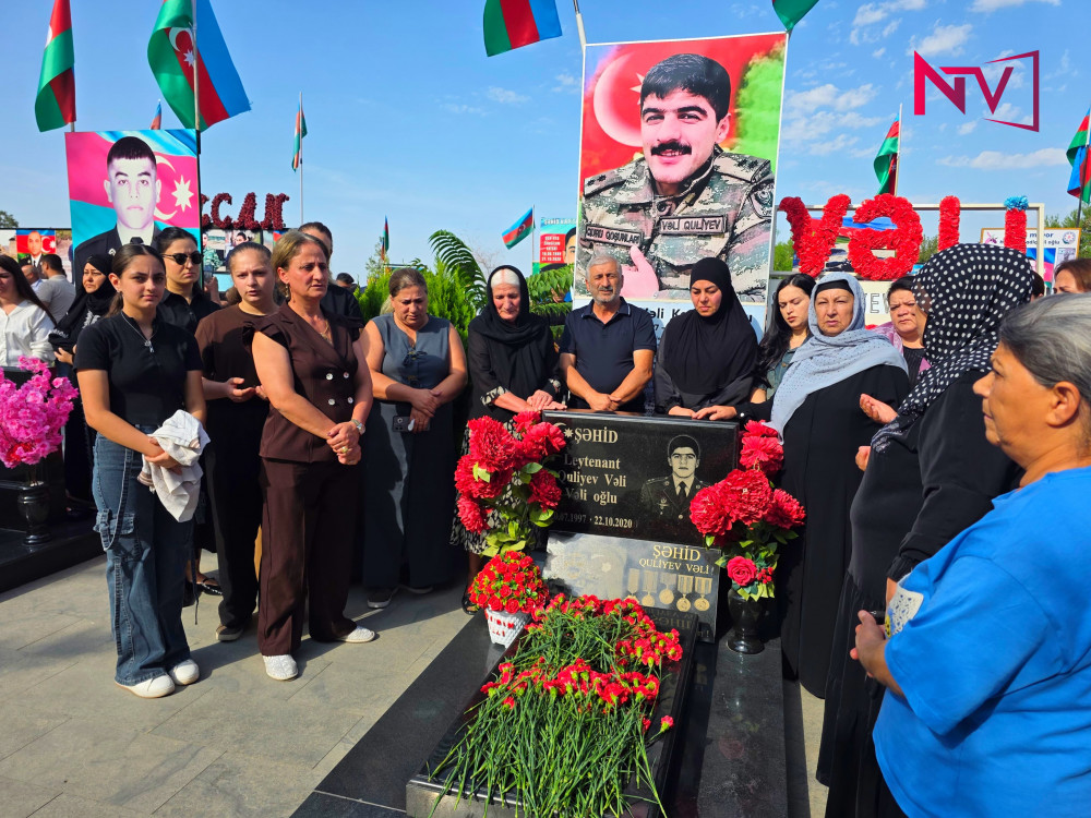 Naxçıvanda Vətən müharibəsi şəhidlərinin məzarları ziyarət olunur<font color=red> - FOTOLAR</font>