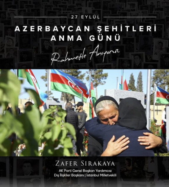Türkiyədə Azərbaycanın qəhrəmanlarının xatirəsi yad edilir<font color=red> - FOTOLAR</font>