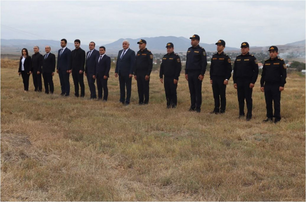 Xocalıda Anım Günü ilə bağlı Şəhidlər xiyabanı ziyarət olunub<font color=red> - FOTOLAR</font>