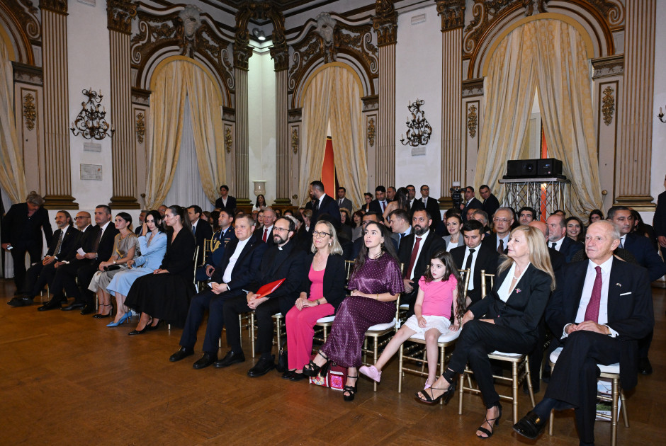 Romada “Harmoniya” sənədli filminin təqdimatı olub<font color=red> - FOTOLAR</font>