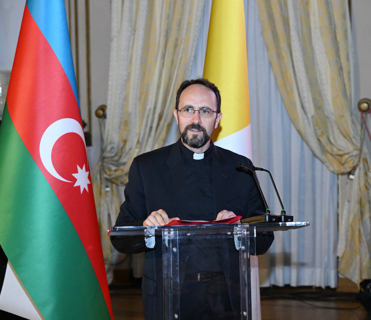 Romada “Harmoniya” sənədli filminin təqdimatı olub<font color=red> - FOTOLAR</font>