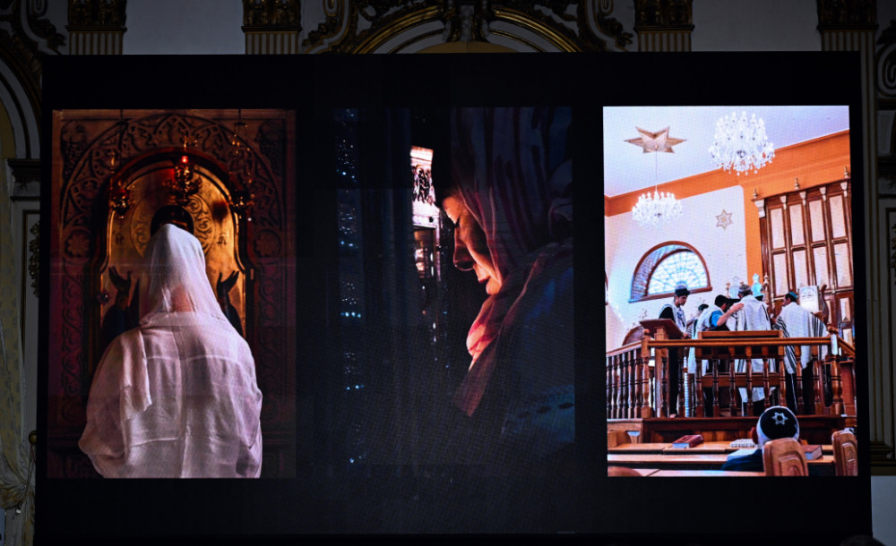 Romada “Harmoniya” sənədli filminin təqdimatı olub<font color=red> - FOTOLAR</font>