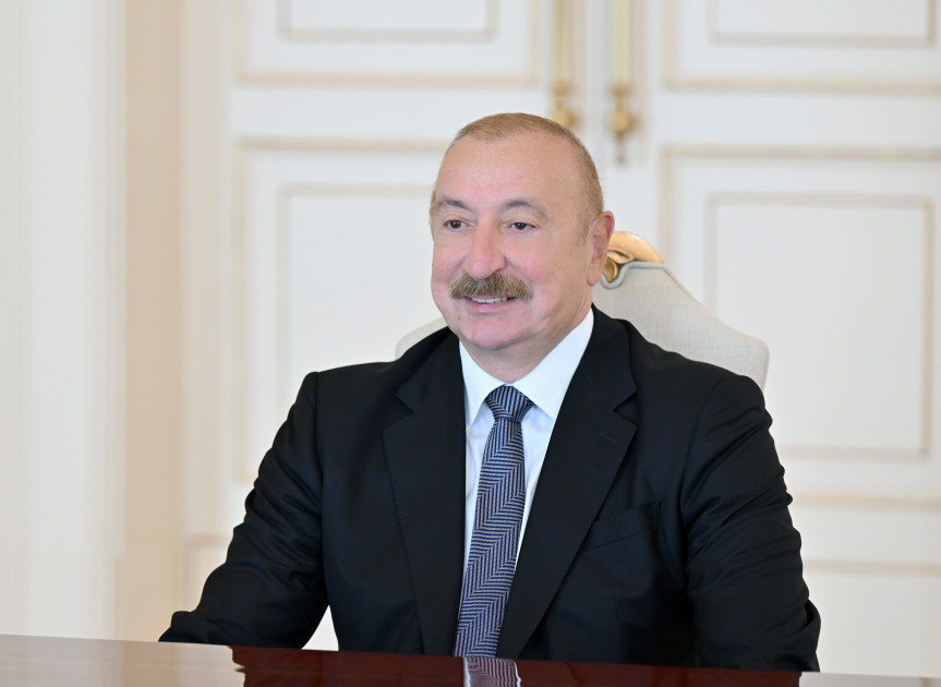 Prezident İlham Əliyev FIFA-nın prezidentini qəbul edib<font color=red> - FOTOLAR</font>