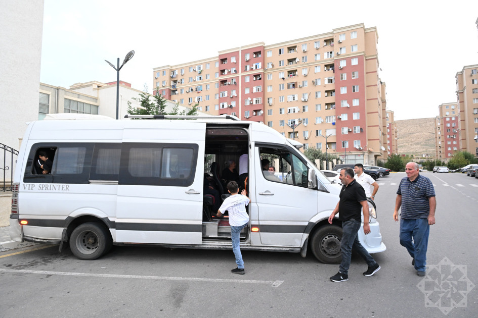 Böyük Qayıdış: Növbəti köç karvanı ilə 42 ailə yola salınıb<font color=red> - FOTOLAR</font>