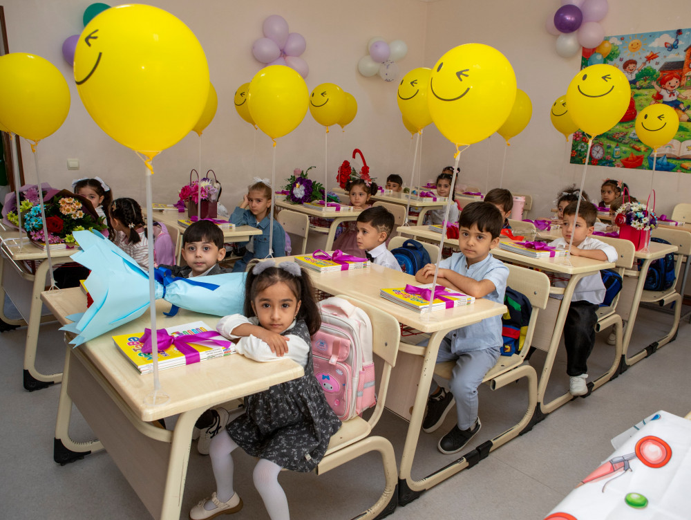 Naxçıvanda məktəbəhazırlıq qruplarına 2400-dən artıq uşaq qəbul edilib<font color=red> - FOTOLAR</font>