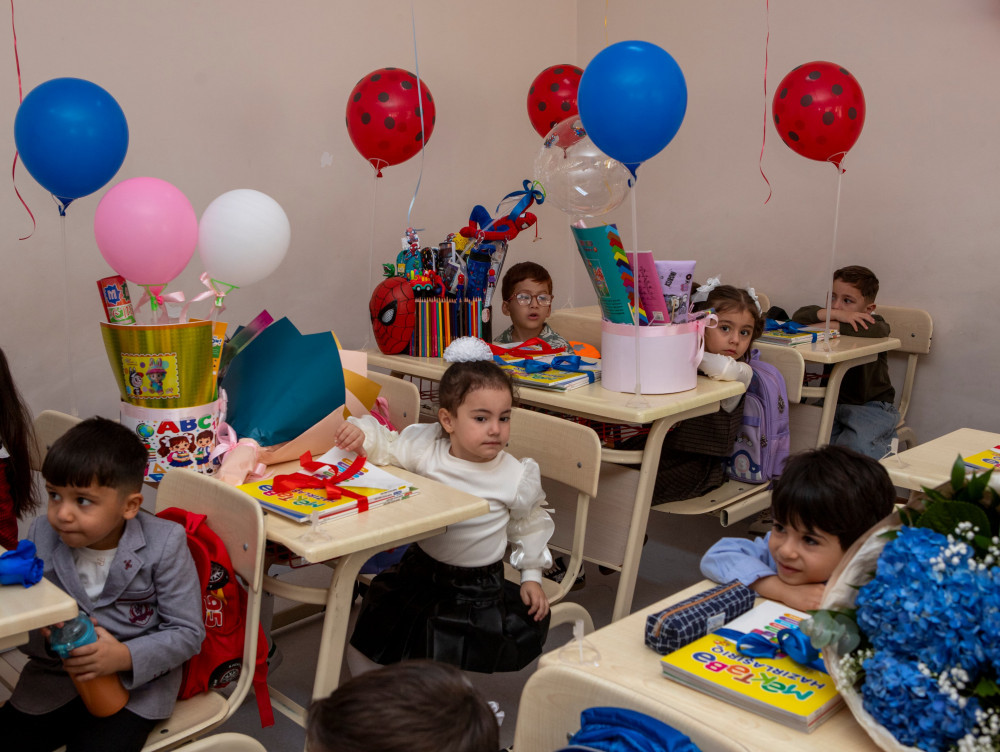 Naxçıvanda məktəbəhazırlıq qruplarına 2400-dən artıq uşaq qəbul edilib<font color=red> - FOTOLAR</font>