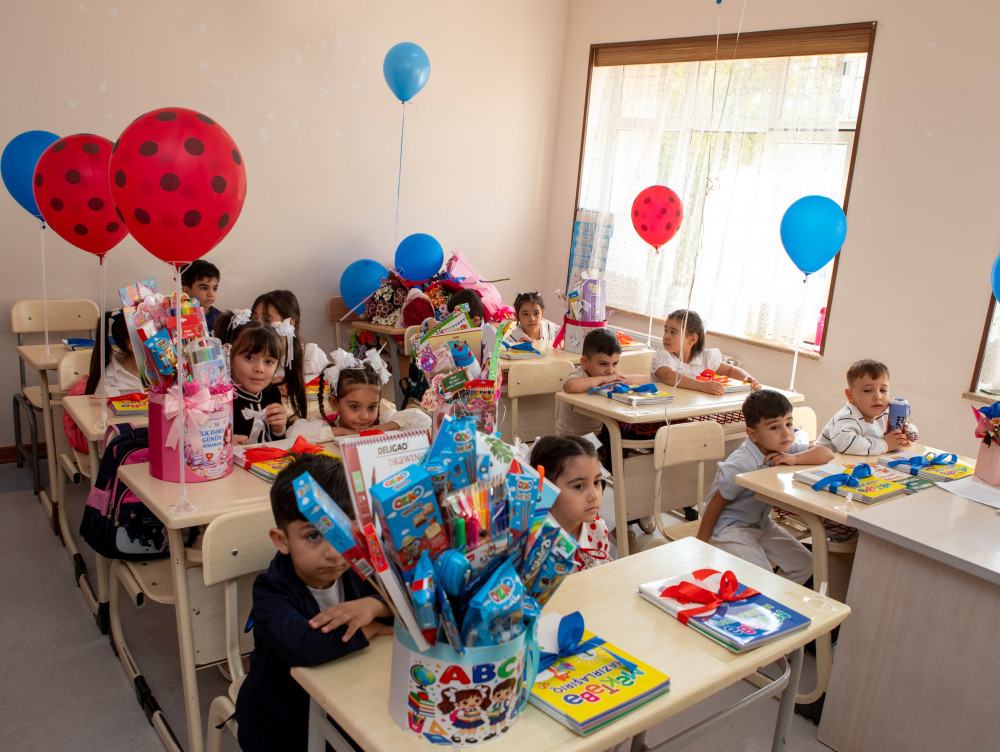 Naxçıvanda məktəbəhazırlıq qruplarına 2400-dən artıq uşaq qəbul edilib<font color=red> - FOTOLAR</font>