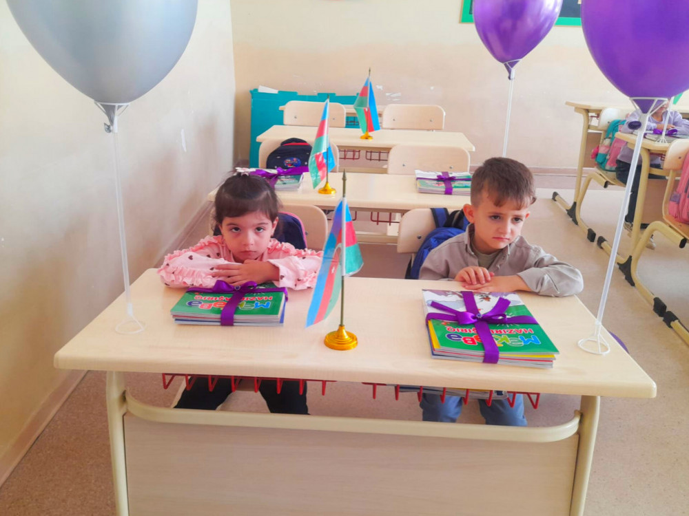 Naxçıvanda məktəbəhazırlıq qruplarına 2400-dən artıq uşaq qəbul edilib<font color=red> - FOTOLAR</font>