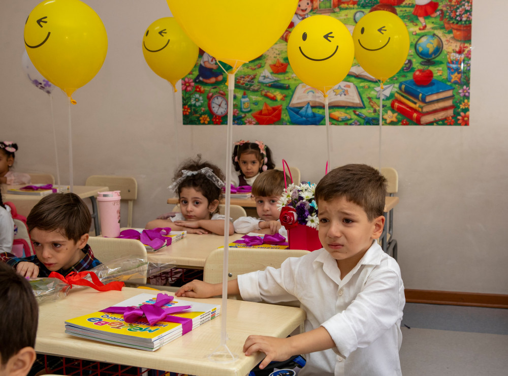 Naxçıvanda məktəbəhazırlıq qruplarına 2400-dən artıq uşaq qəbul edilib<font color=red> - FOTOLAR</font>