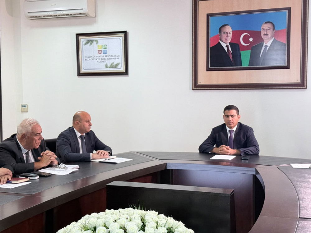 Naxçıvanda dağ-mədən və metallurgiya sənayesinin inkişafı ilə bağlı iclas keçirilib<font color=red> - FOTOLAR</font>