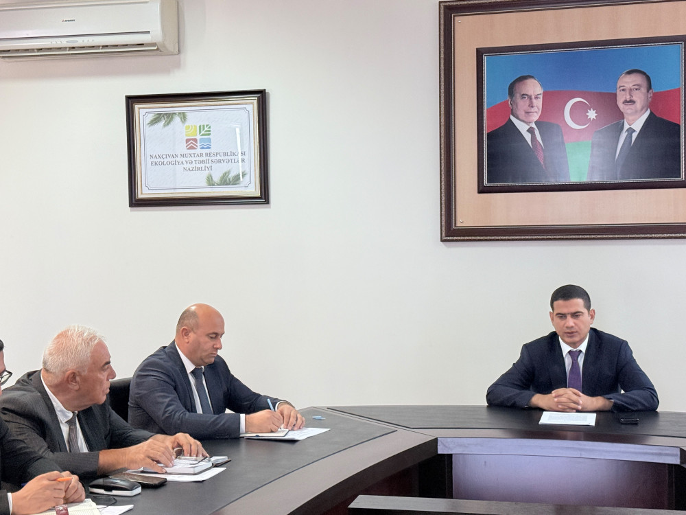 Naxçıvanda dağ-mədən və metallurgiya sənayesinin inkişafı ilə bağlı iclas keçirilib<font color=red> - FOTOLAR</font>