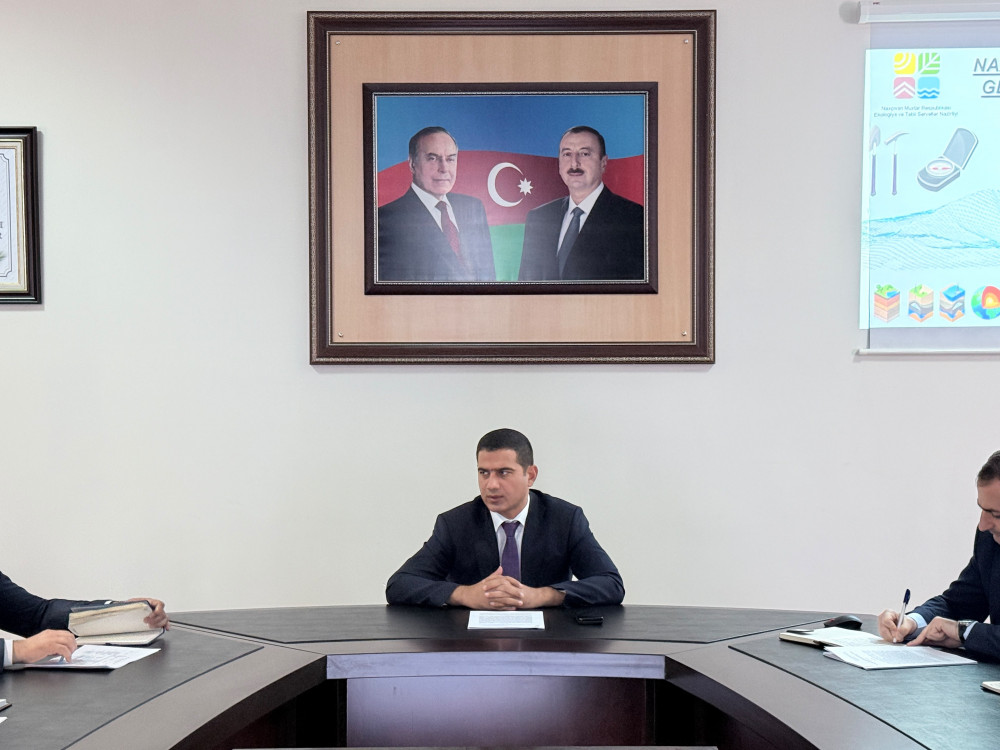 Naxçıvanda dağ-mədən və metallurgiya sənayesinin inkişafı ilə bağlı iclas keçirilib<font color=red> - FOTOLAR</font>