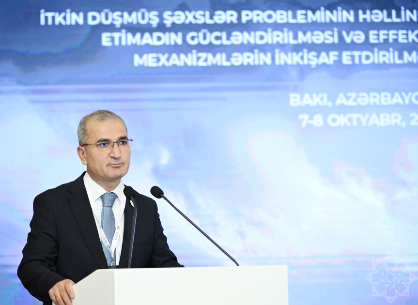 İtkin düşmüş şəxslərlə bağlı Bakı Dialoqu formatında IV beynəlxalq konfrans işə başlayıb<font color='red'> - YENİLƏNİB</font><font color=red> - FOTOLAR</font>