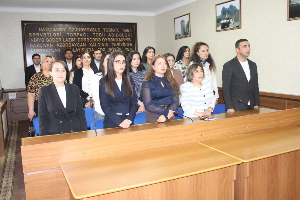 “Yeni Azərbaycan Partiyasının VIII Qurultayında Azərbaycan Respublikasının Prezidenti cənab İlham Əliyevin çıxışı və qarşıda duran vəzifələr” mövzusunda tədbir keçirilib<font color=red> - FOTOLAR</font>