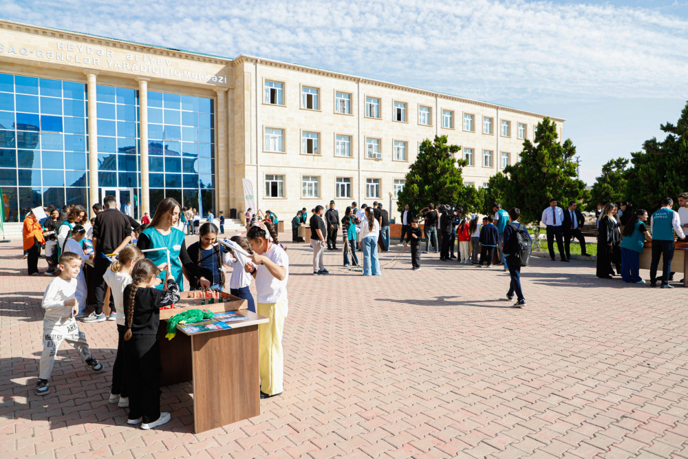 Naxçıvan şəhərində “Qürur rəngləri” kvest oyunu keçirilib<font color=red> - FOTOLAR</font>
