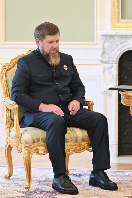 Prezident İlham Əliyev Rusiyanın Çeçenistan Respublikasının başçısını qəbul edib<font color=red> - FOTOLAR</font>